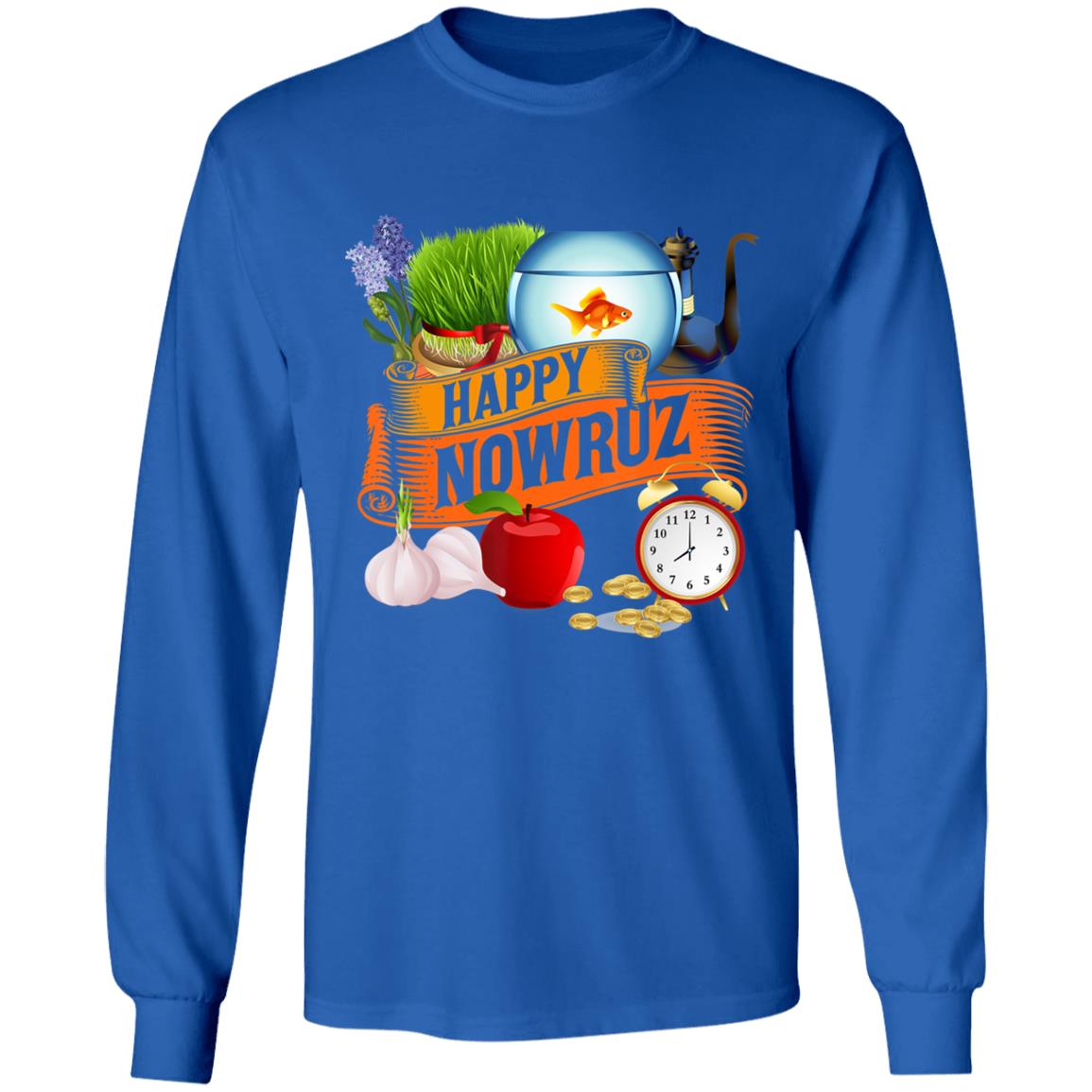 Happy Nowruz Iranian Persian New Year Haft-Seen Arrangement T-Shirt - Teechipus