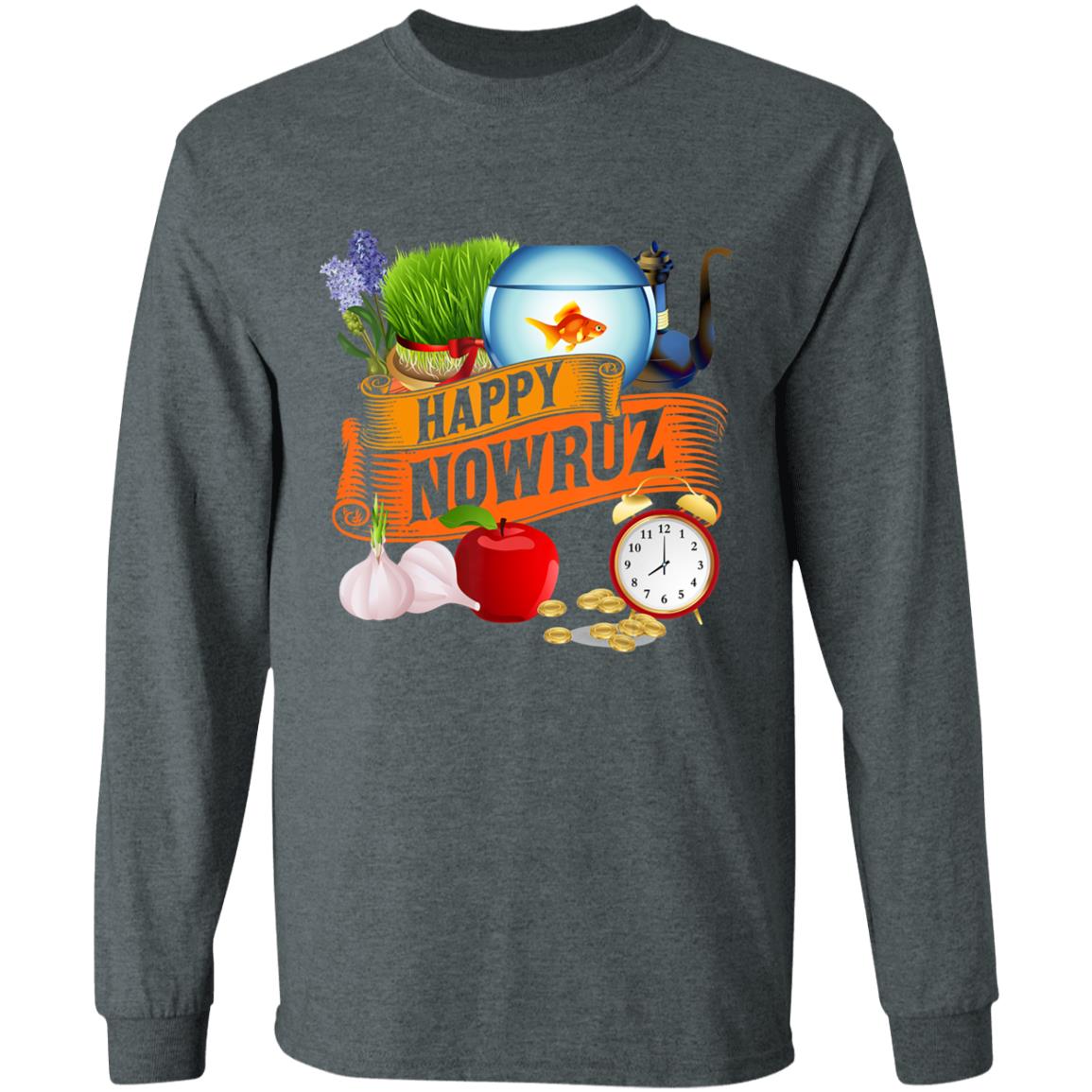 Happy Nowruz Iranian Persian New Year Haft-Seen Arrangement T-Shirt - Teechipus