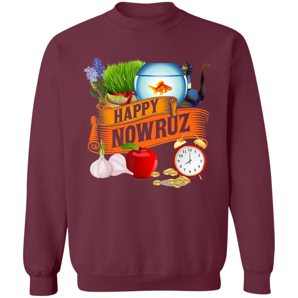 Happy Nowruz Iranian Persian New Year Haft-Seen Arrangement T-Shirt - Teechipus