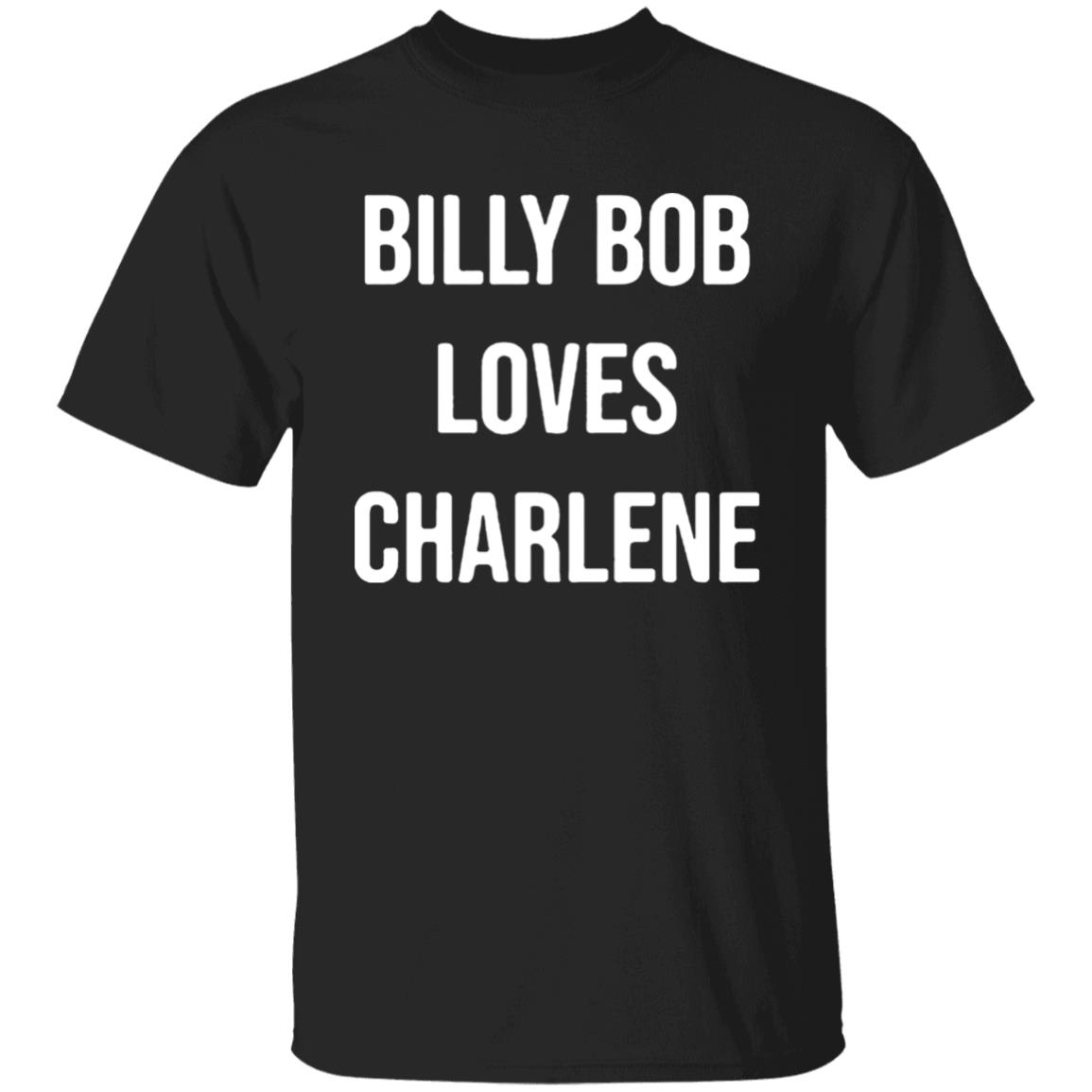 Billy Bob Loves Charlene T-Shirt dark healther with saying Country music Thunder shirt country concert rodeo tank country music festival - Teechipus