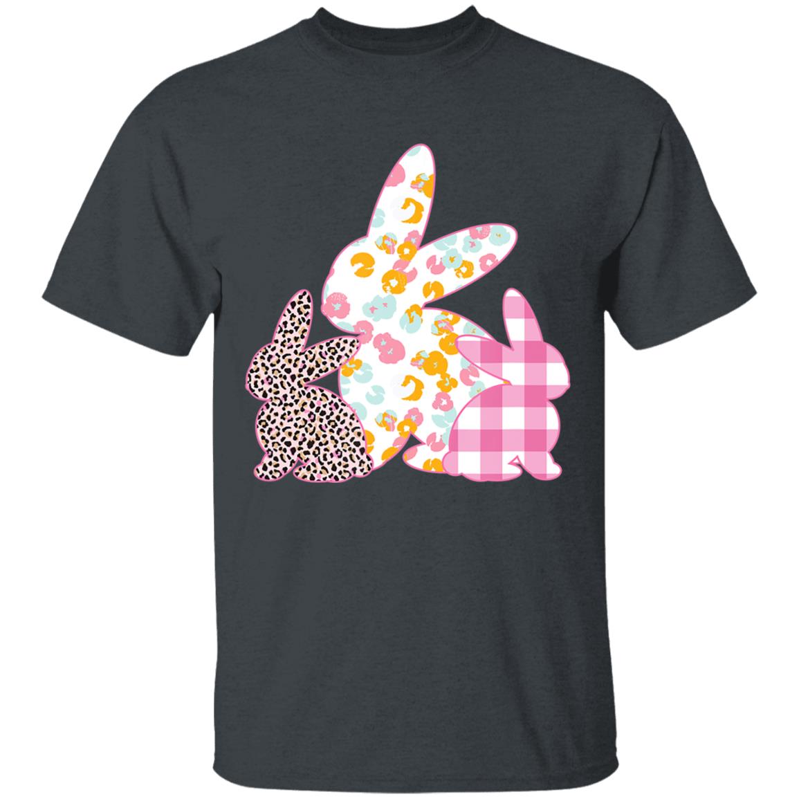 Easter s women girls easter bunny plaid leopard hoodie - Teechipus