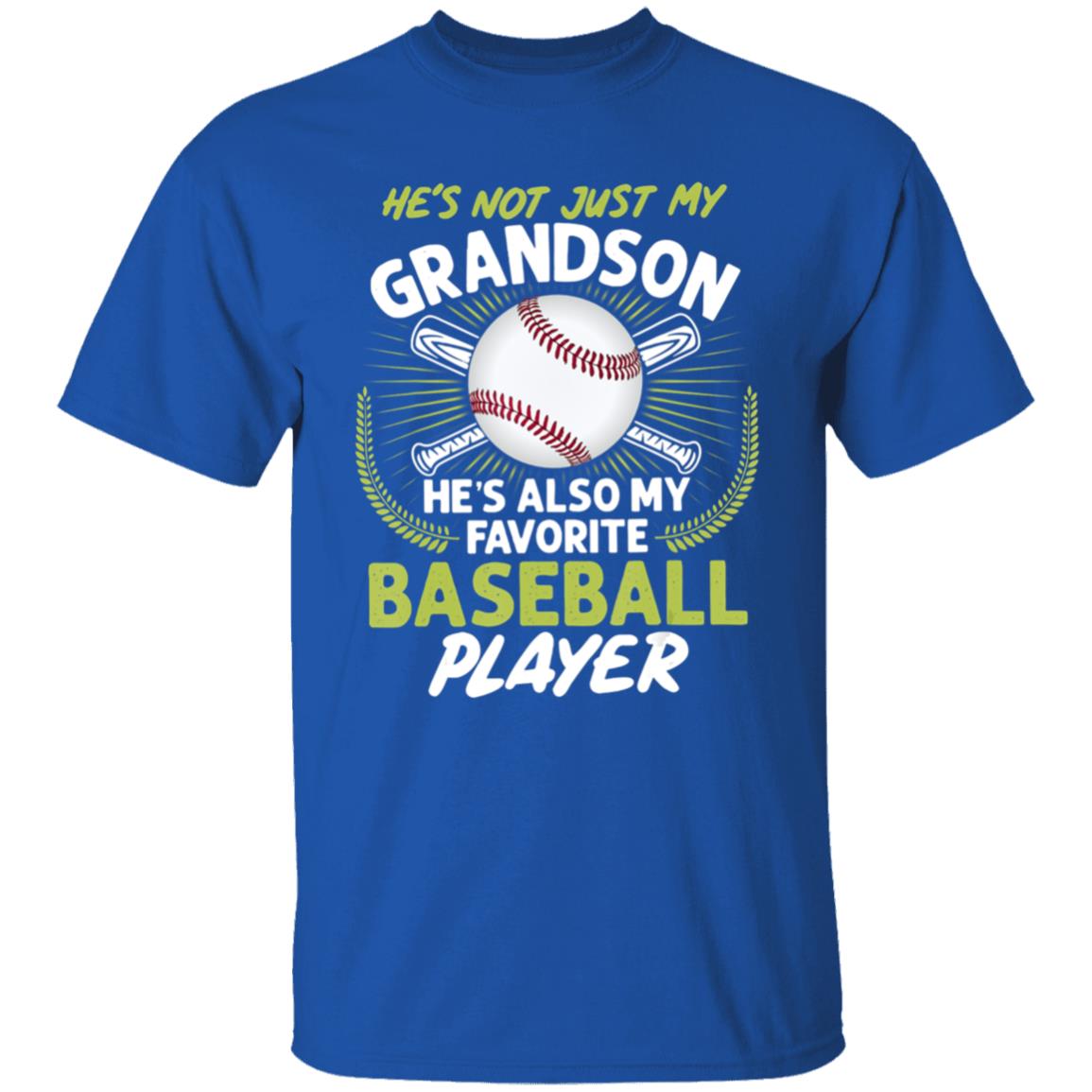 Hes Not Just My Grandson Hes Also My Favorite Baseball T-Shirt - Teechipus