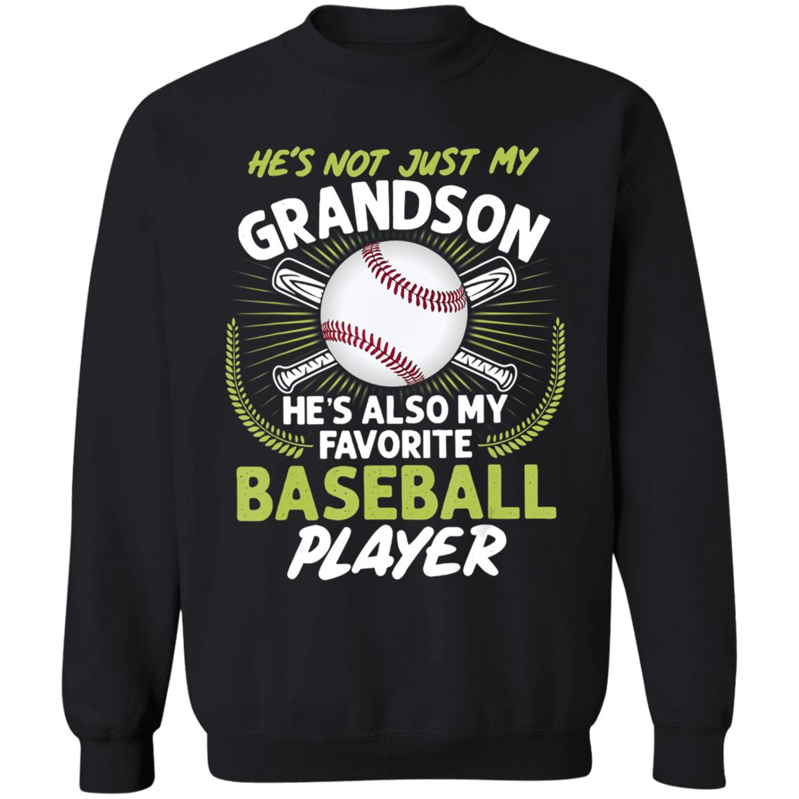 Hes Not Just My Grandson Hes Also My Favorite Baseball T-Shirt - Teechipus