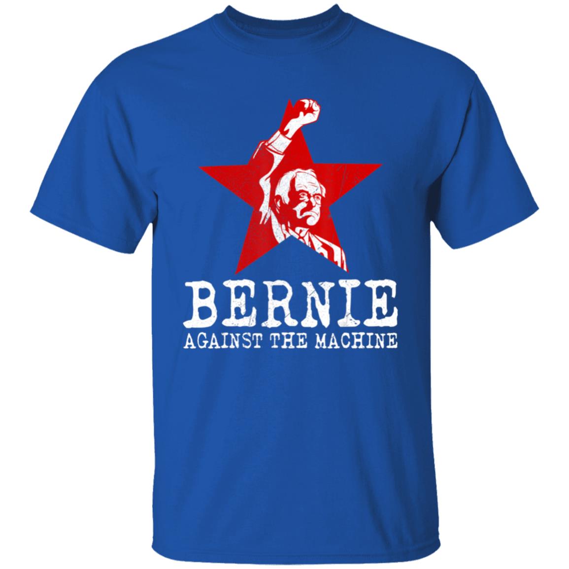 Bernie sanders against machine red star bernie 2020 t shirt - Teechipus