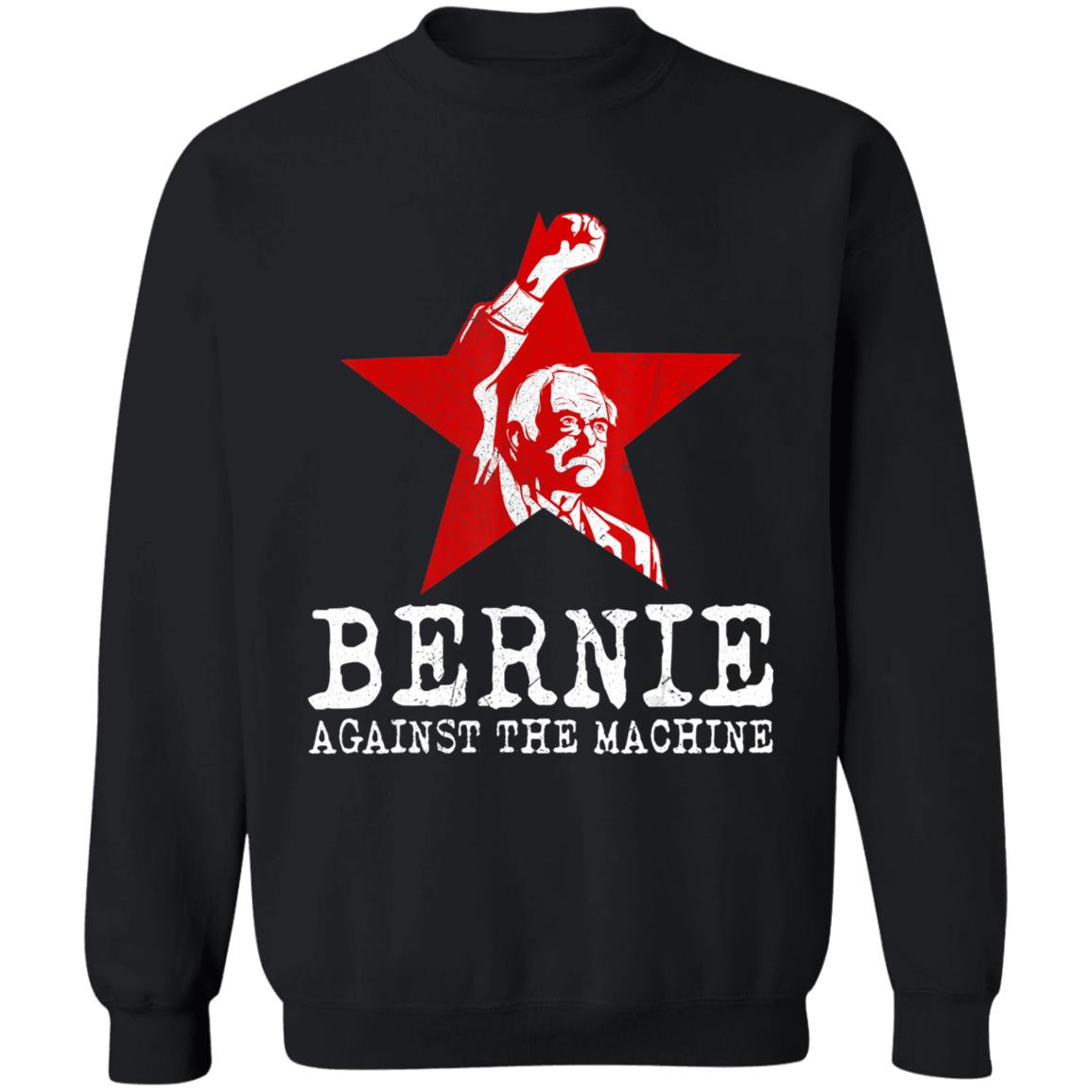 Bernie sanders against machine red star bernie 2020 t shirt - Teechipus