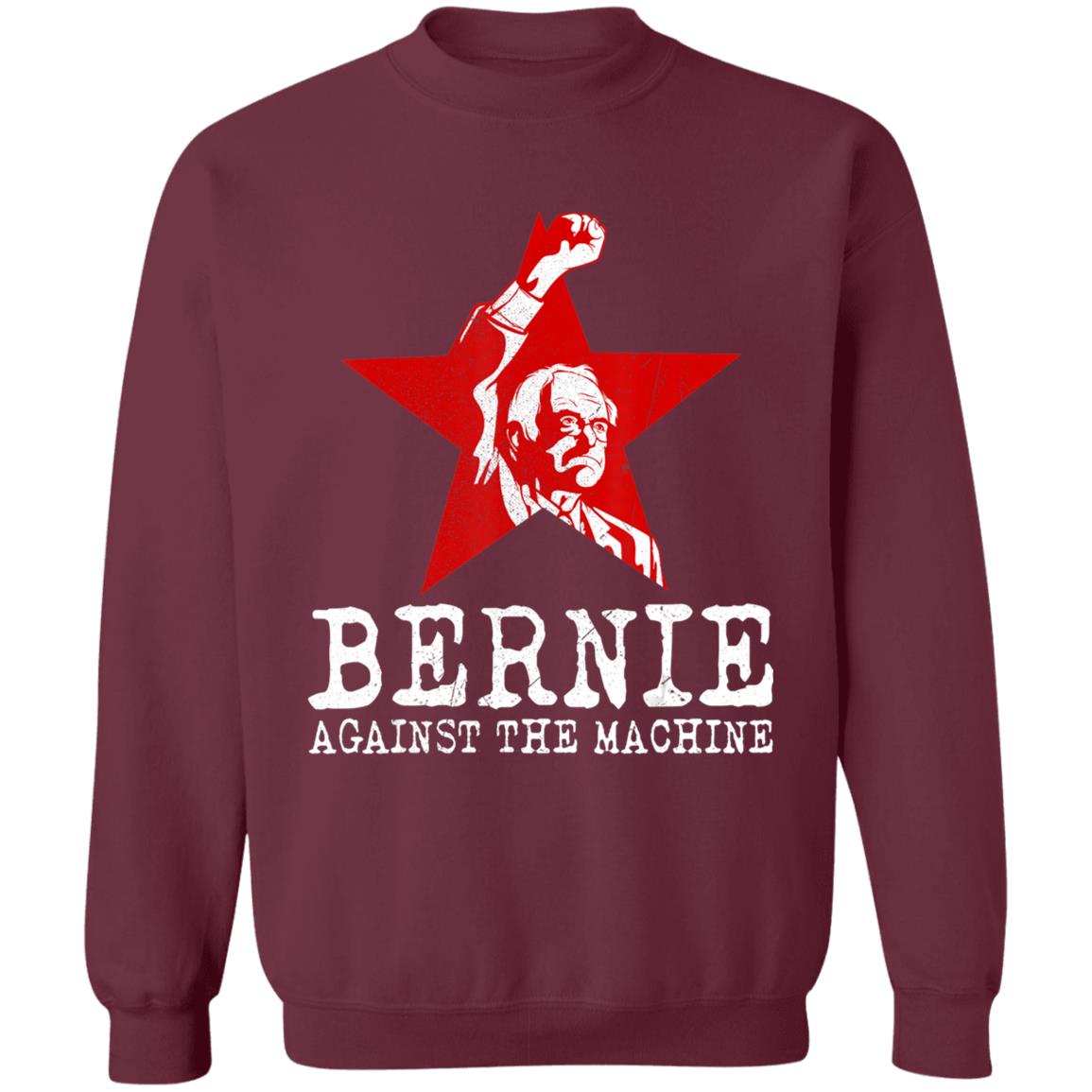 Bernie sanders against machine red star bernie 2020 t shirt - Teechipus