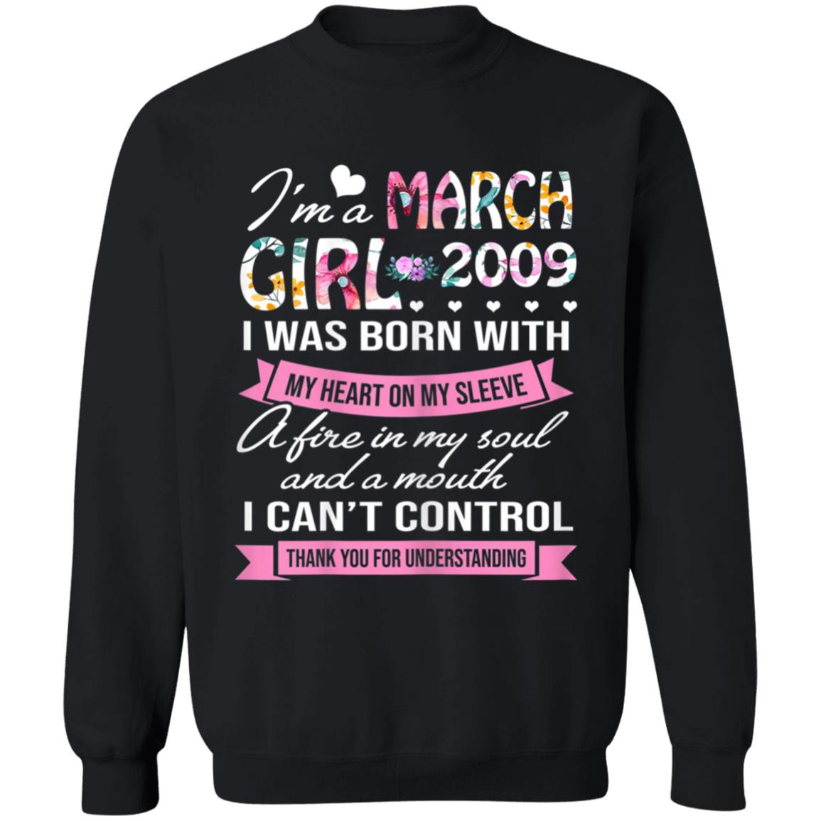 Awesome since 2009 11th birthday im a march girl 2009 t shirt - Teechipus