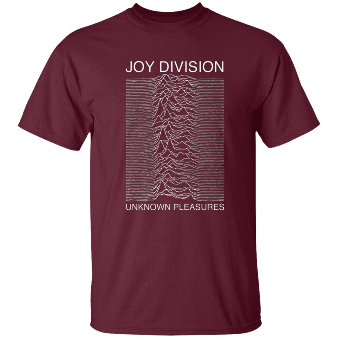 Impact Men's Joy Division Unknown Pleasures T-Shirts - Teechipus
