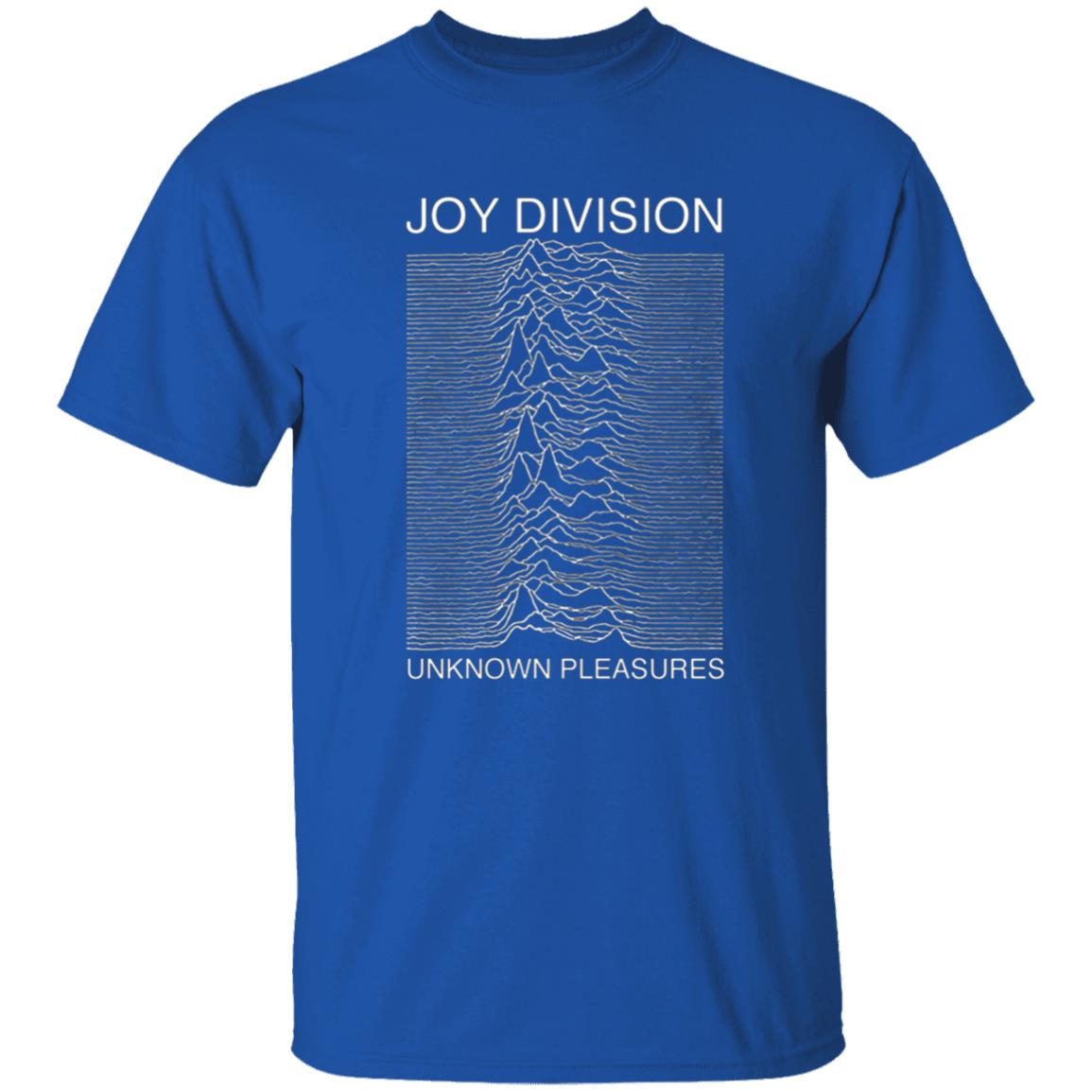 Impact Men's Joy Division Unknown Pleasures T-Shirts - Teechipus