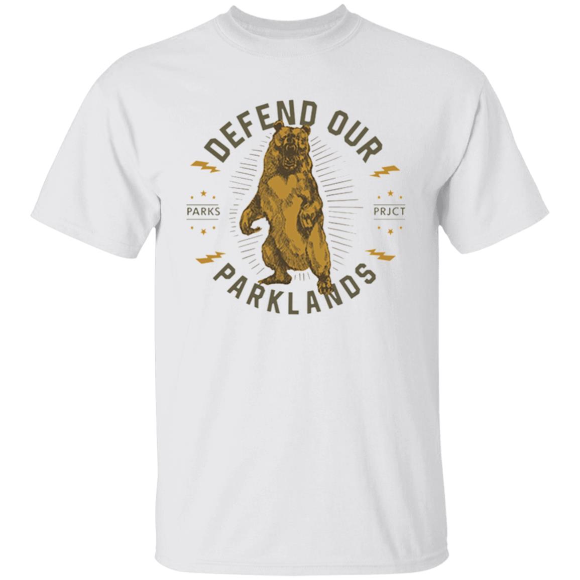 The Parks Projec Defend Our Parklands 2020 T Shirt Men's Tee Shirt white plus size - Teechipus