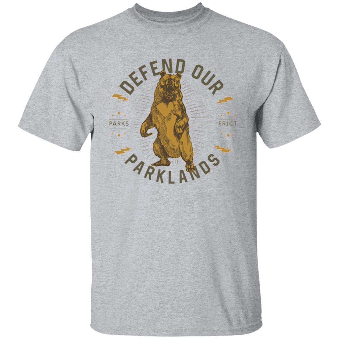 The Parks Projec Defend Our Parklands 2020 T Shirt Men's Tee Shirt white plus size - Teechipus