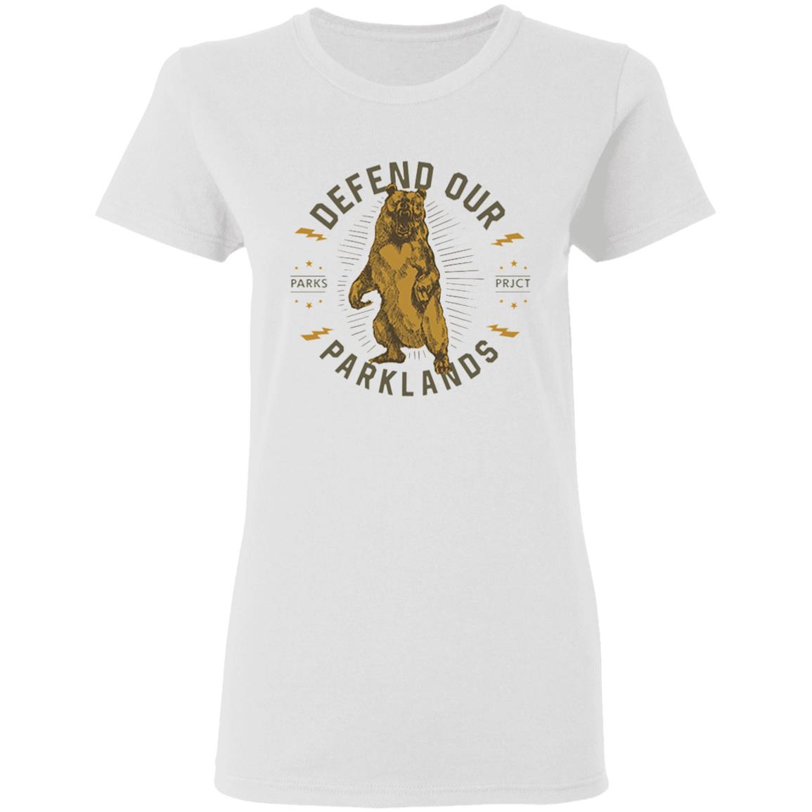 The Parks Projec Defend Our Parklands 2020 T Shirt Men's Tee Shirt white plus size - Teechipus