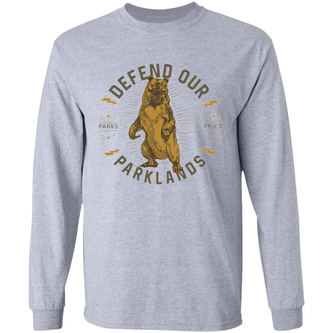 The Parks Projec Defend Our Parklands 2020 T Shirt Men's Tee Shirt white plus size - Teechipus