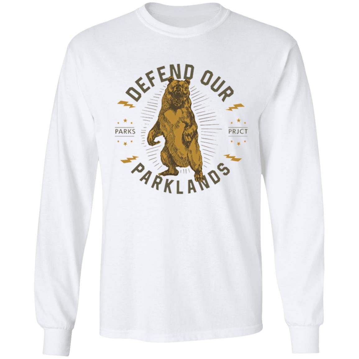 The Parks Projec Defend Our Parklands 2020 T Shirt Men's Tee Shirt white plus size - Teechipus