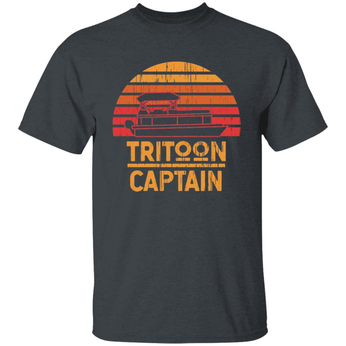 Tritoon Captain Pontoon Captain Tri-Toon Coming T Shirt - Teechipus