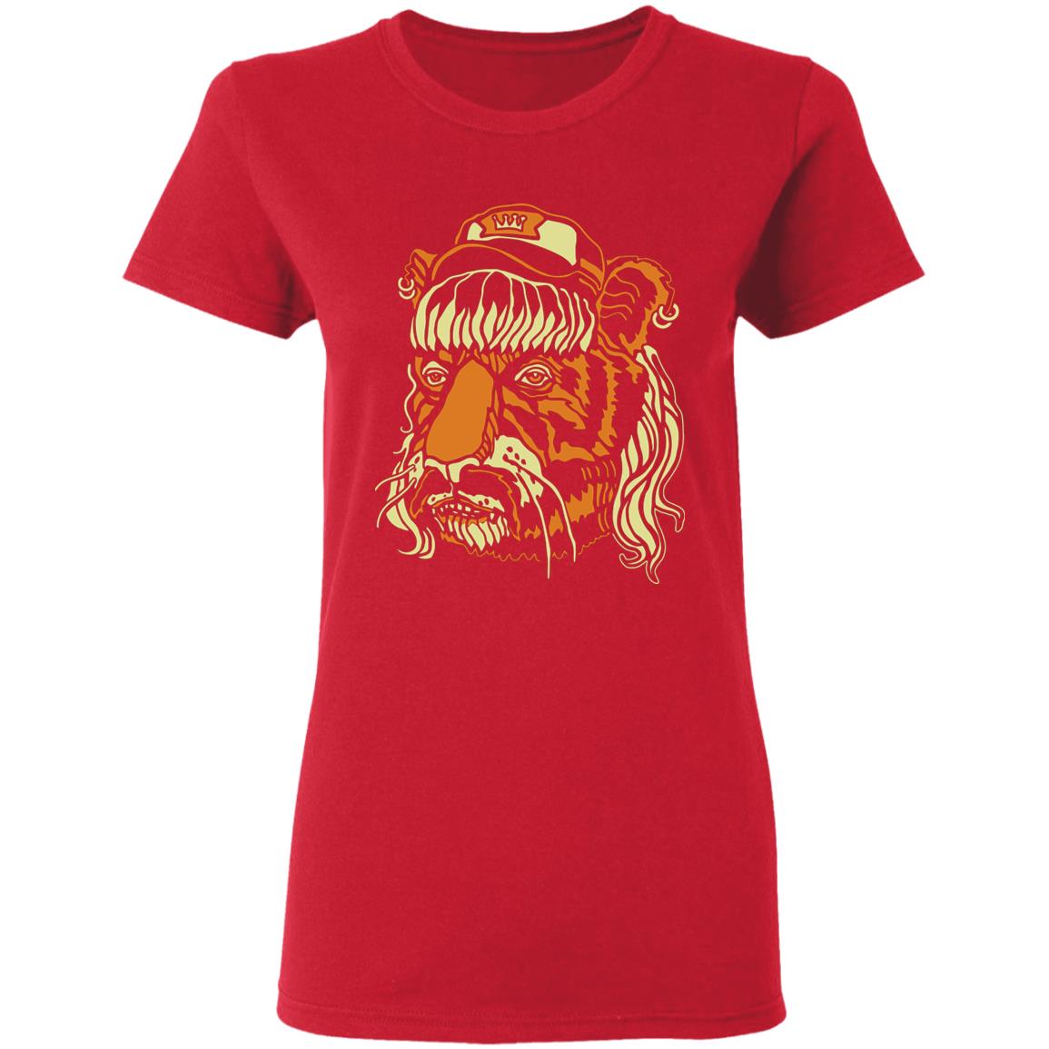 Tiger Man T Shirt black - Teechipus