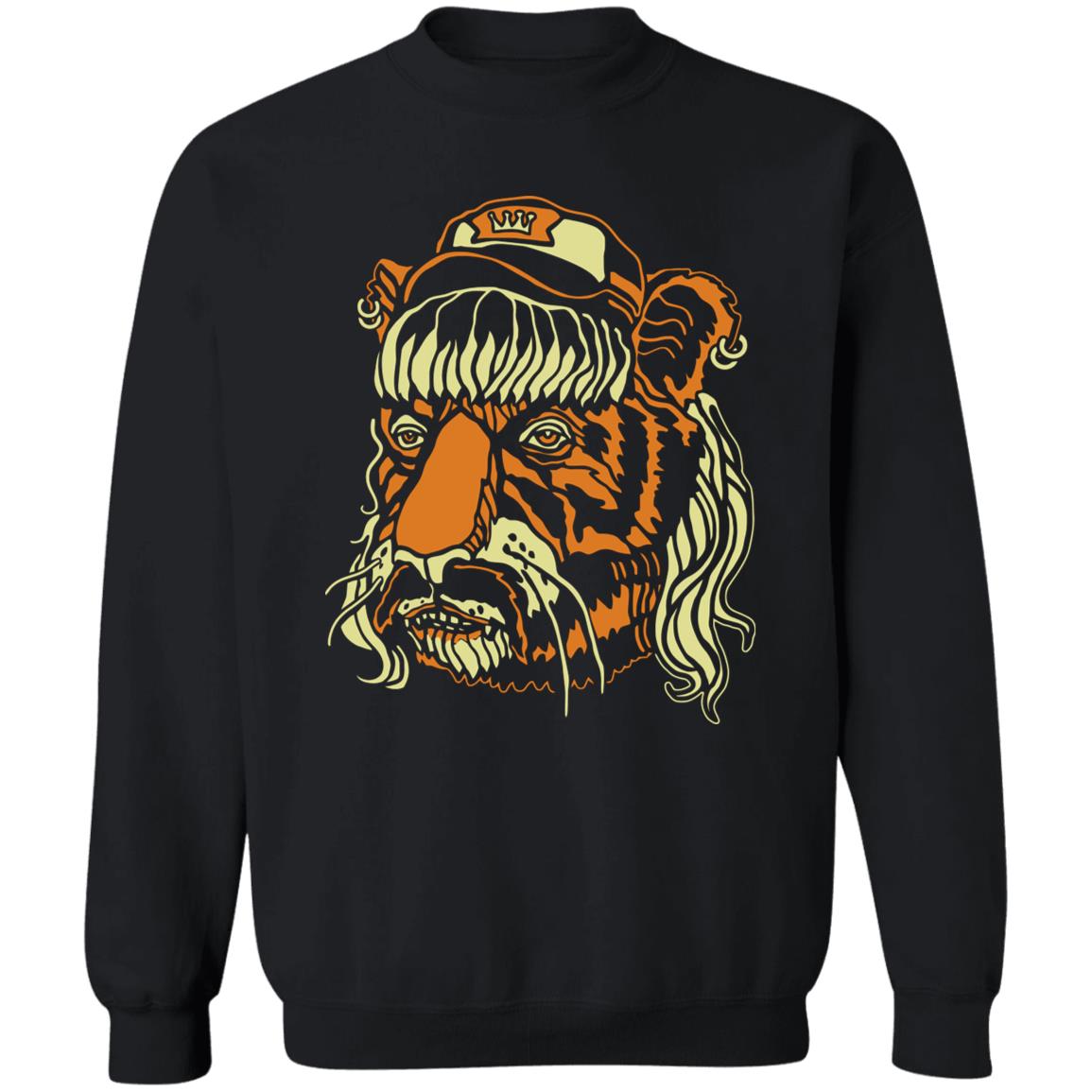 Tiger Man T Shirt black - Teechipus