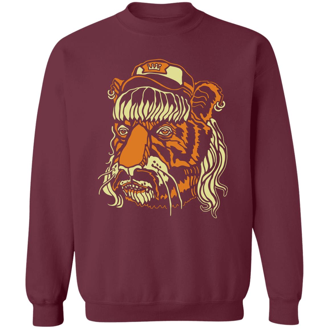 Tiger Man T Shirt black - Teechipus