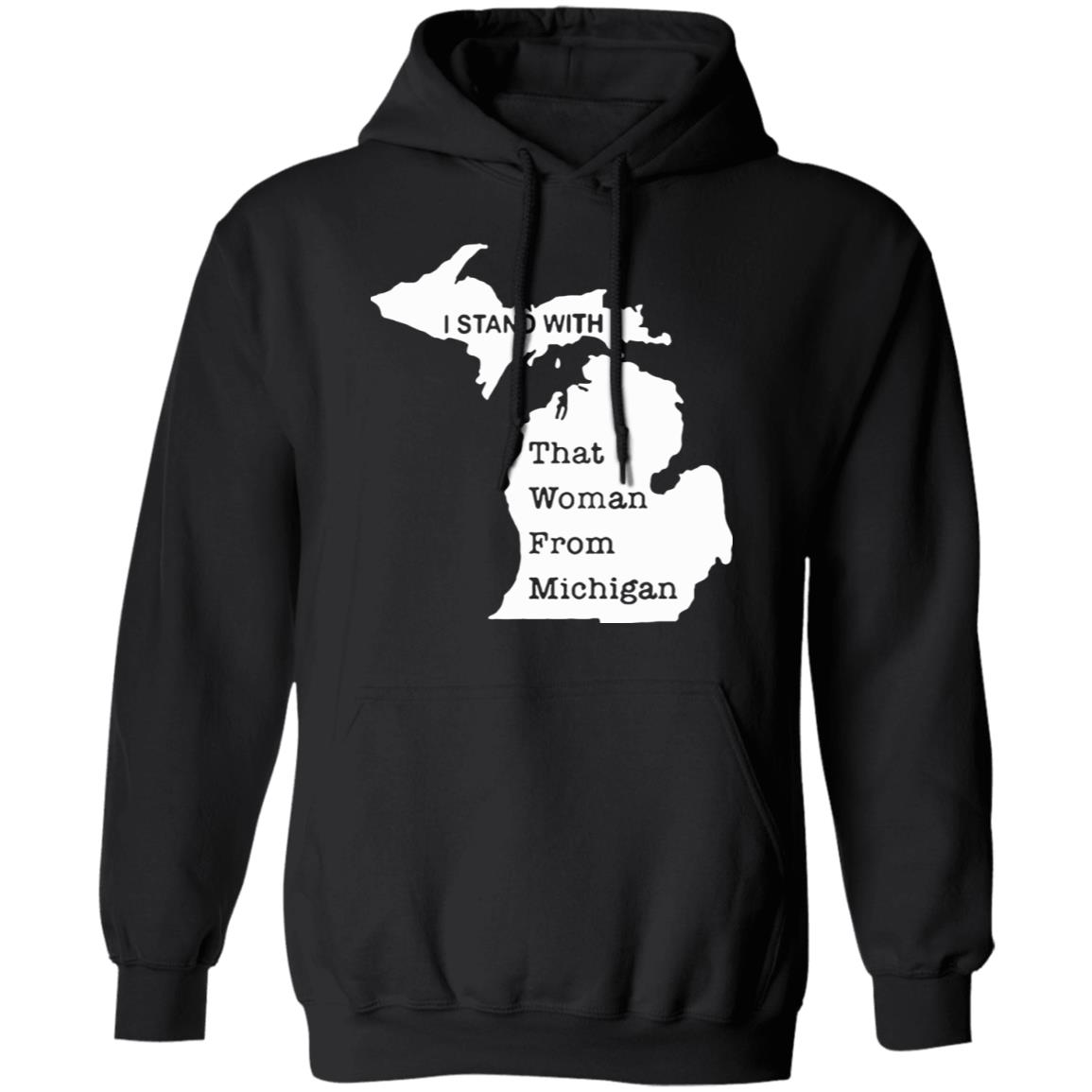 I stand with that woman from michigan shirt black 2020 T-Shirts clothing plus size - Teechipus