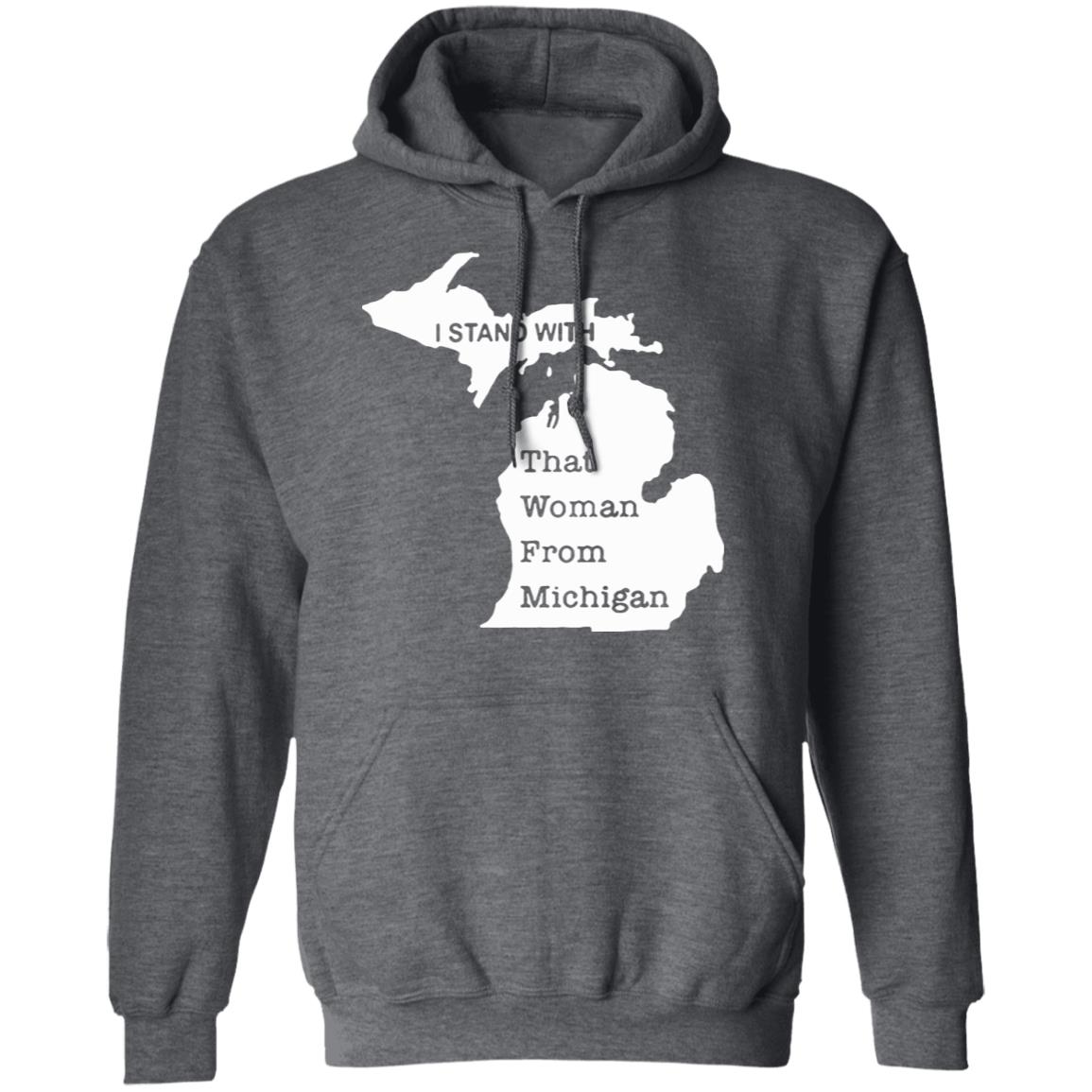 I stand with that woman from michigan shirt black 2020 T-Shirts clothing plus size - Teechipus