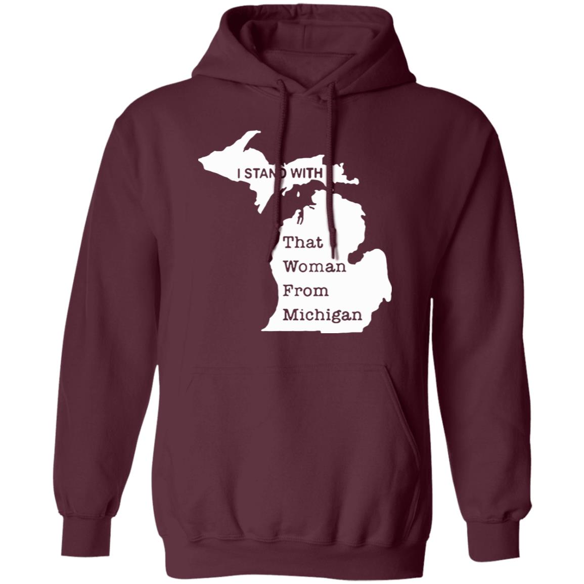 I stand with that woman from michigan shirt black 2020 T-Shirts clothing plus size - Teechipus