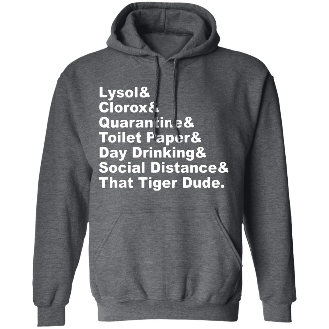 Lysol Clorox Quarantine Toilet paper Day Drinking t shirt - Teechipus