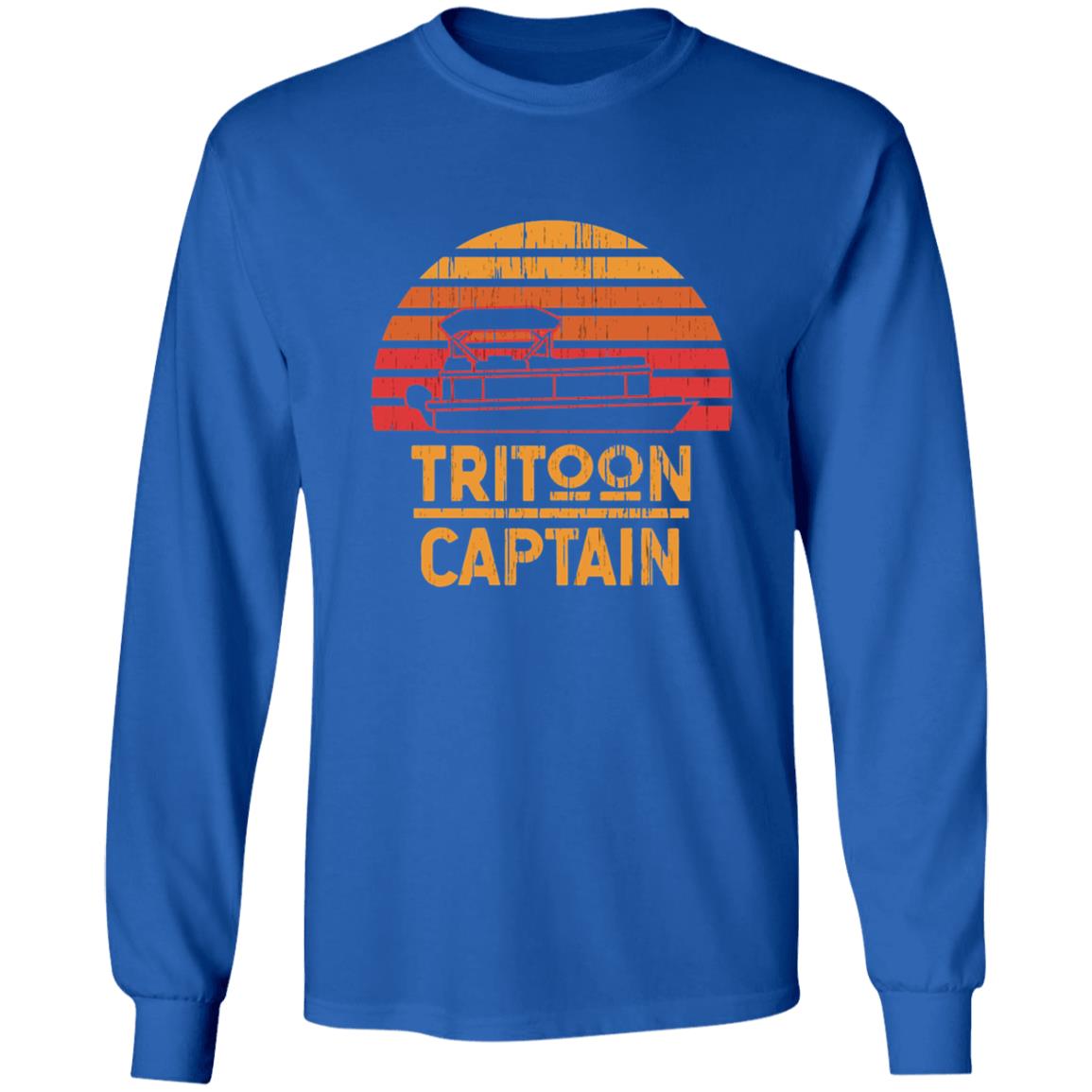 Tritoon Captain Pontoon Captain Tri-Toon Coming T Shirt - Teechipus