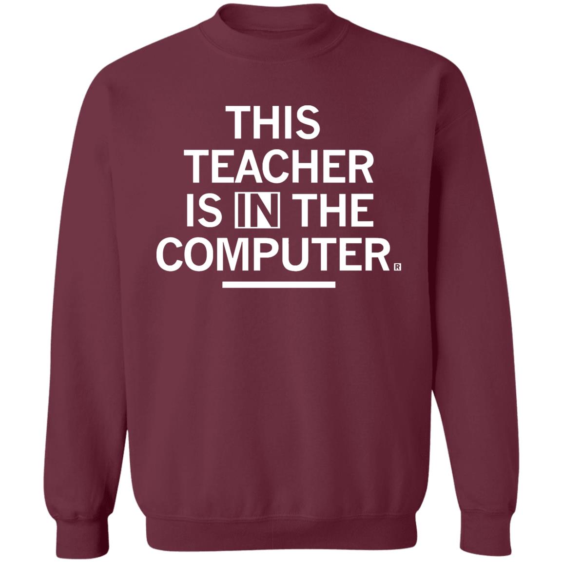 Teacher In The Computert t shirt - Teechipus