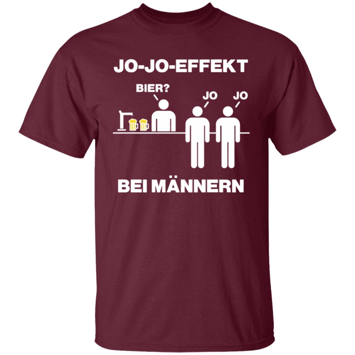 Jojoeffekt Bier Bei Mannern t shirt - Teechipus