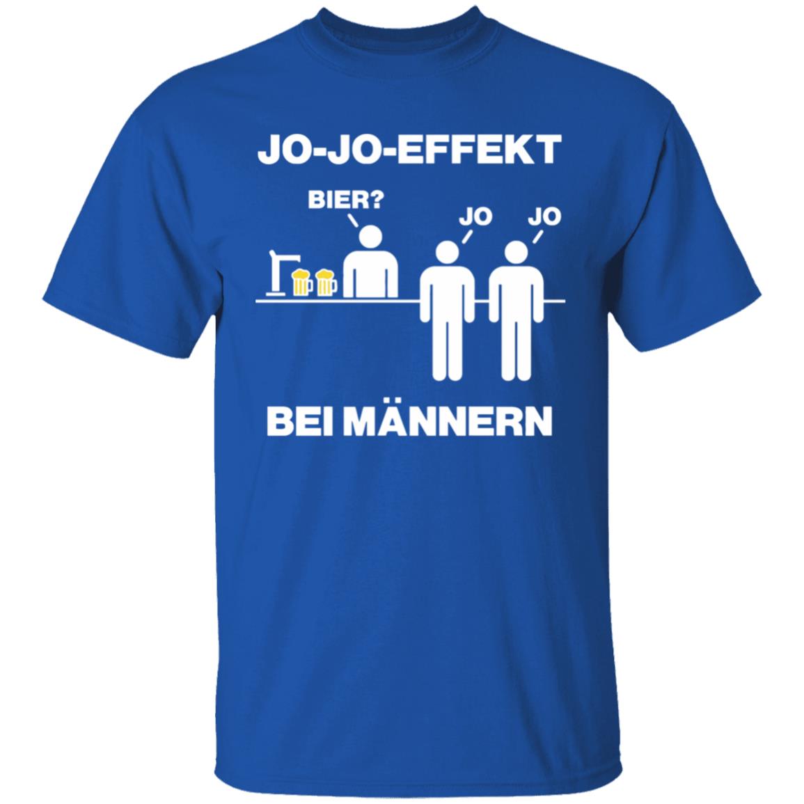 Jojoeffekt Bier Bei Mannern t shirt - Teechipus