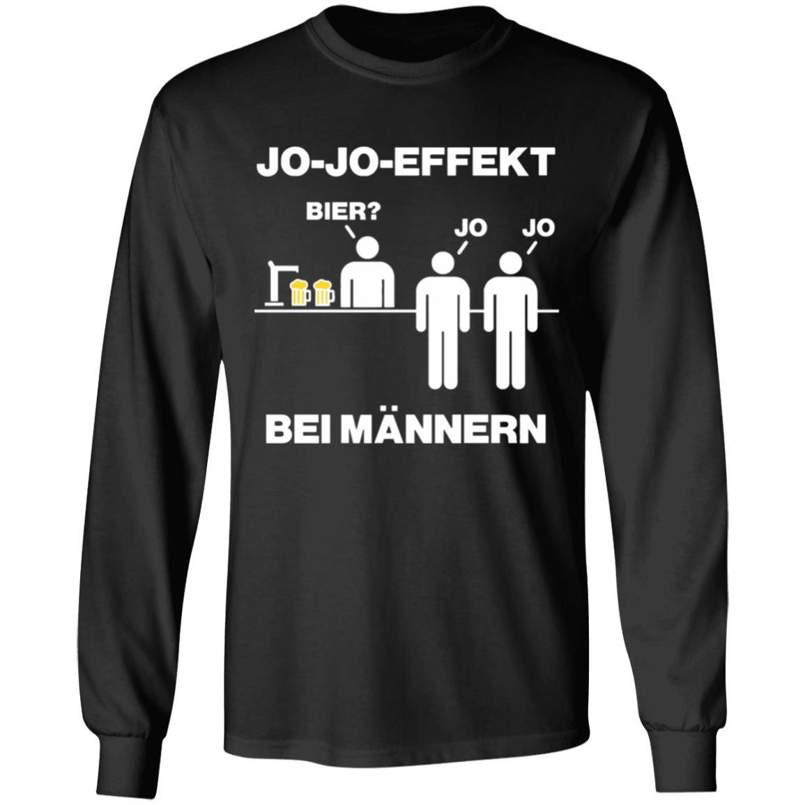 Jojoeffekt Bier Bei Mannern t shirt - Teechipus