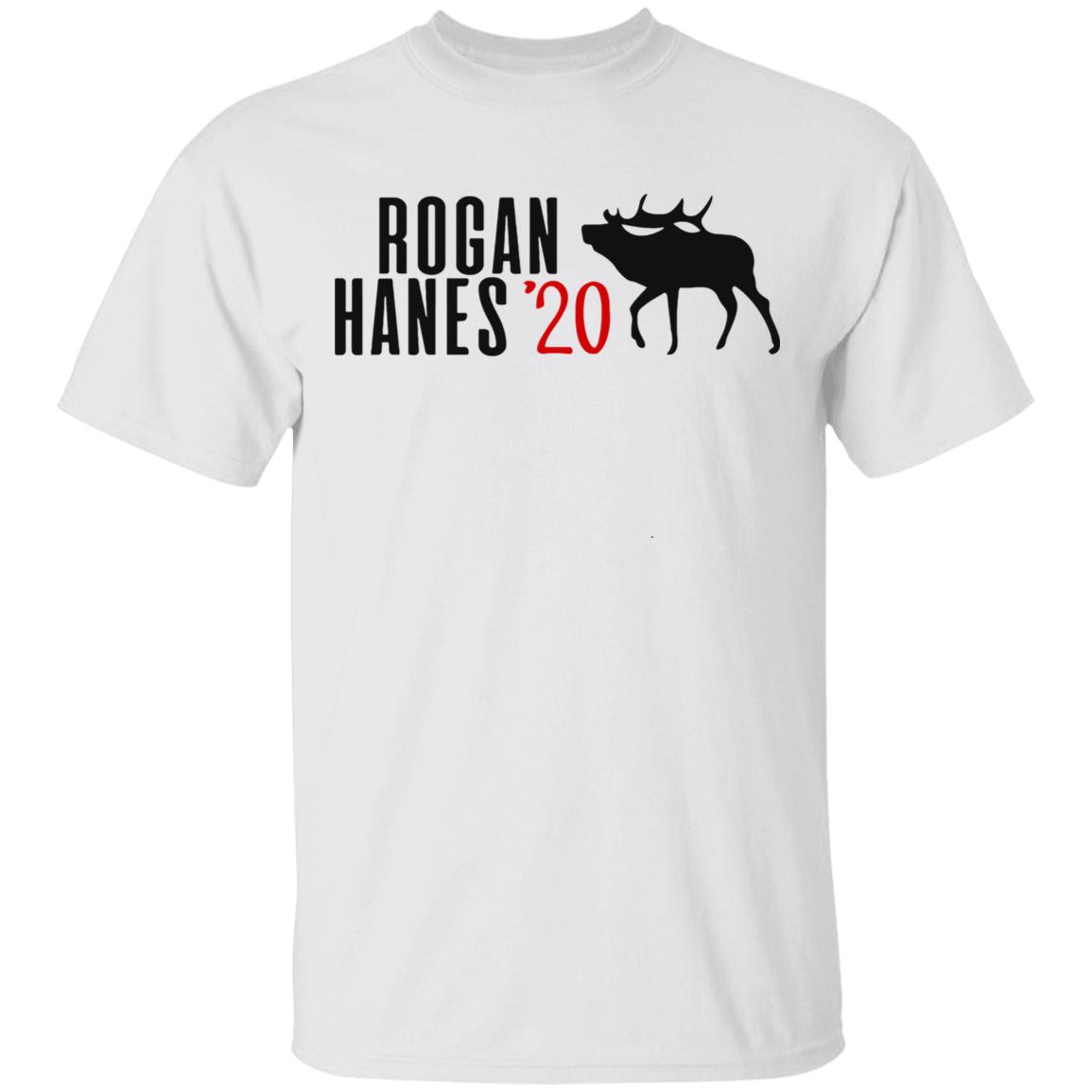 Rogan Hanes 2020 White T Shirt - Teechipus