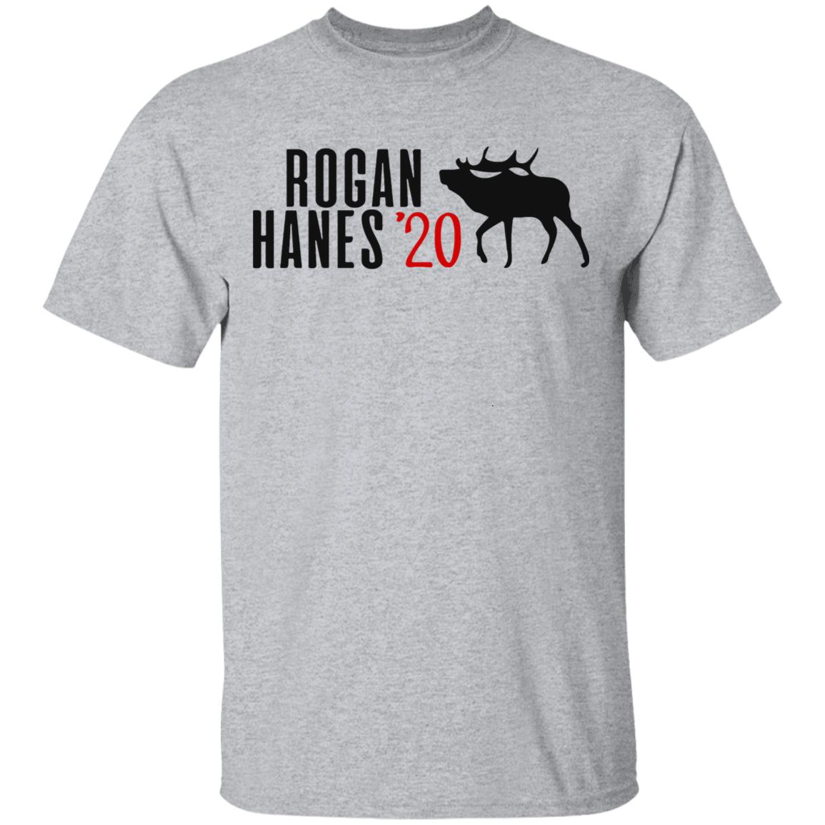 Rogan Hanes 2020 White T Shirt - Teechipus