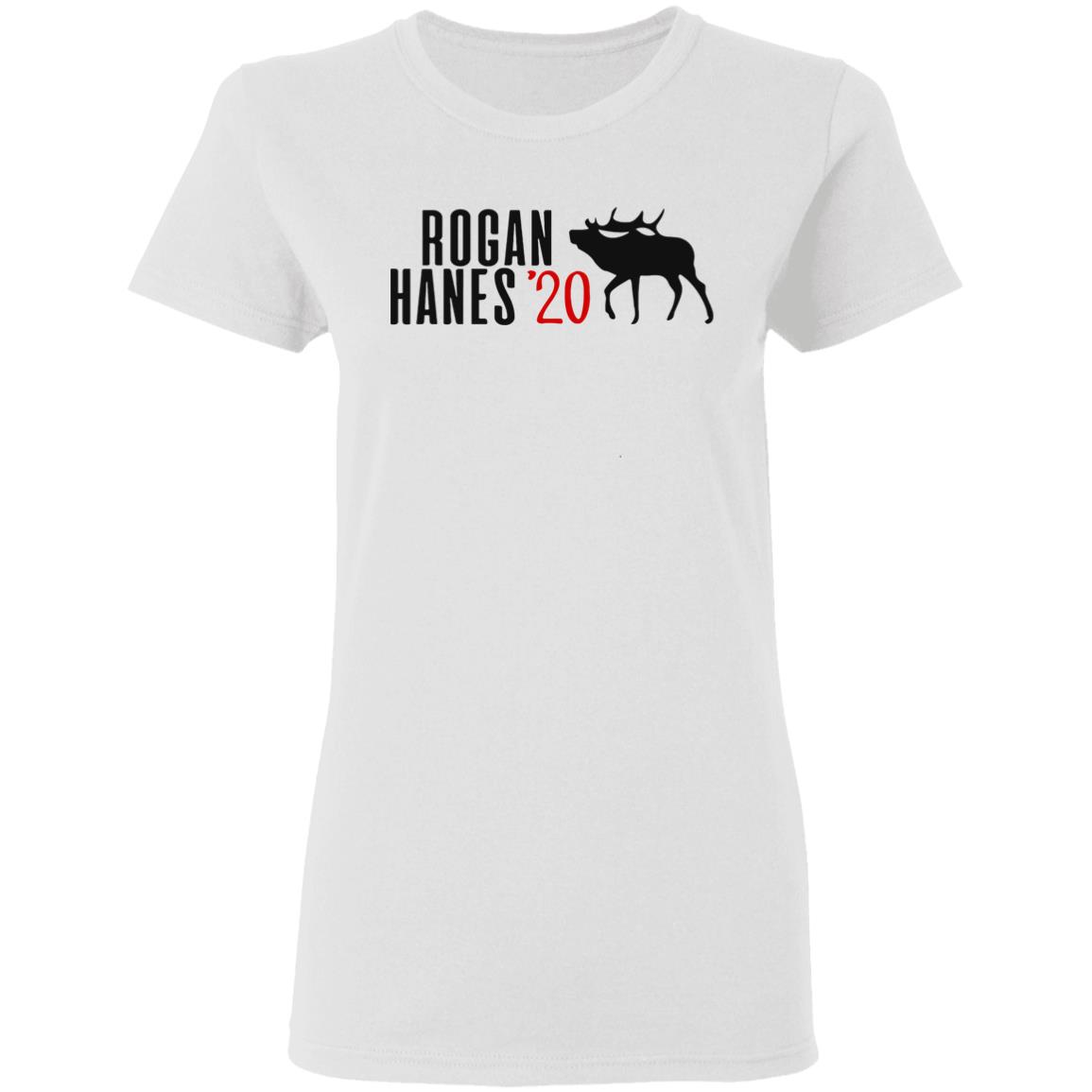 Rogan Hanes 2020 White T Shirt - Teechipus