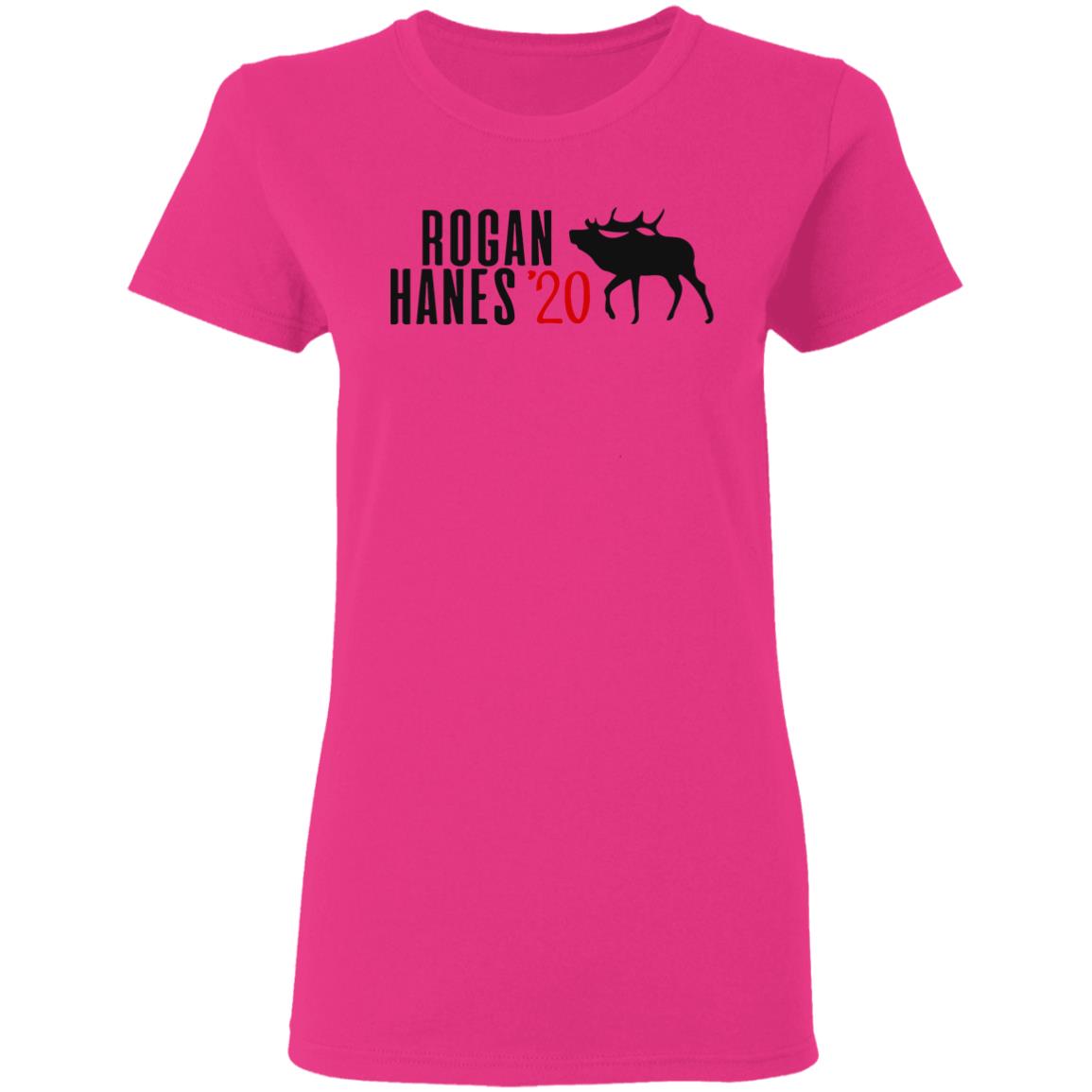 Rogan Hanes 2020 White T Shirt - Teechipus