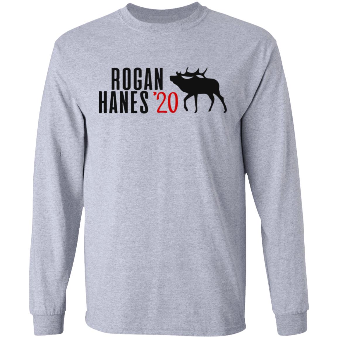 Rogan Hanes 2020 White T Shirt - Teechipus