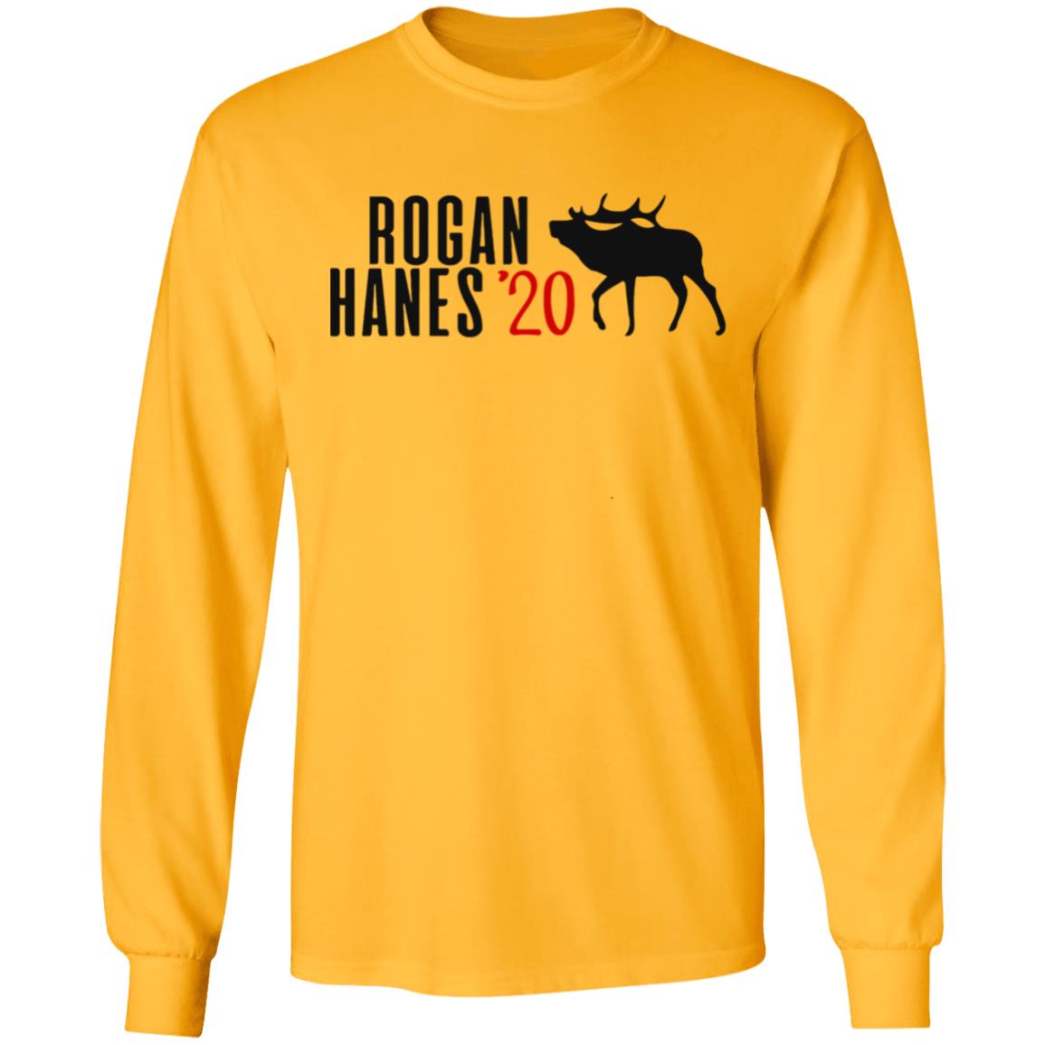 Rogan Hanes 2020 White T Shirt - Teechipus
