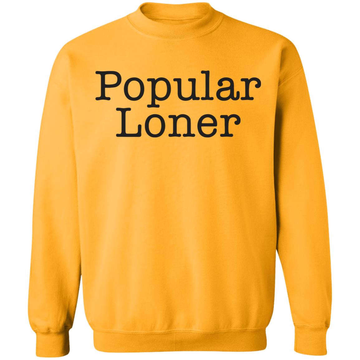 Popular Loner White T Shirt - Teechipus