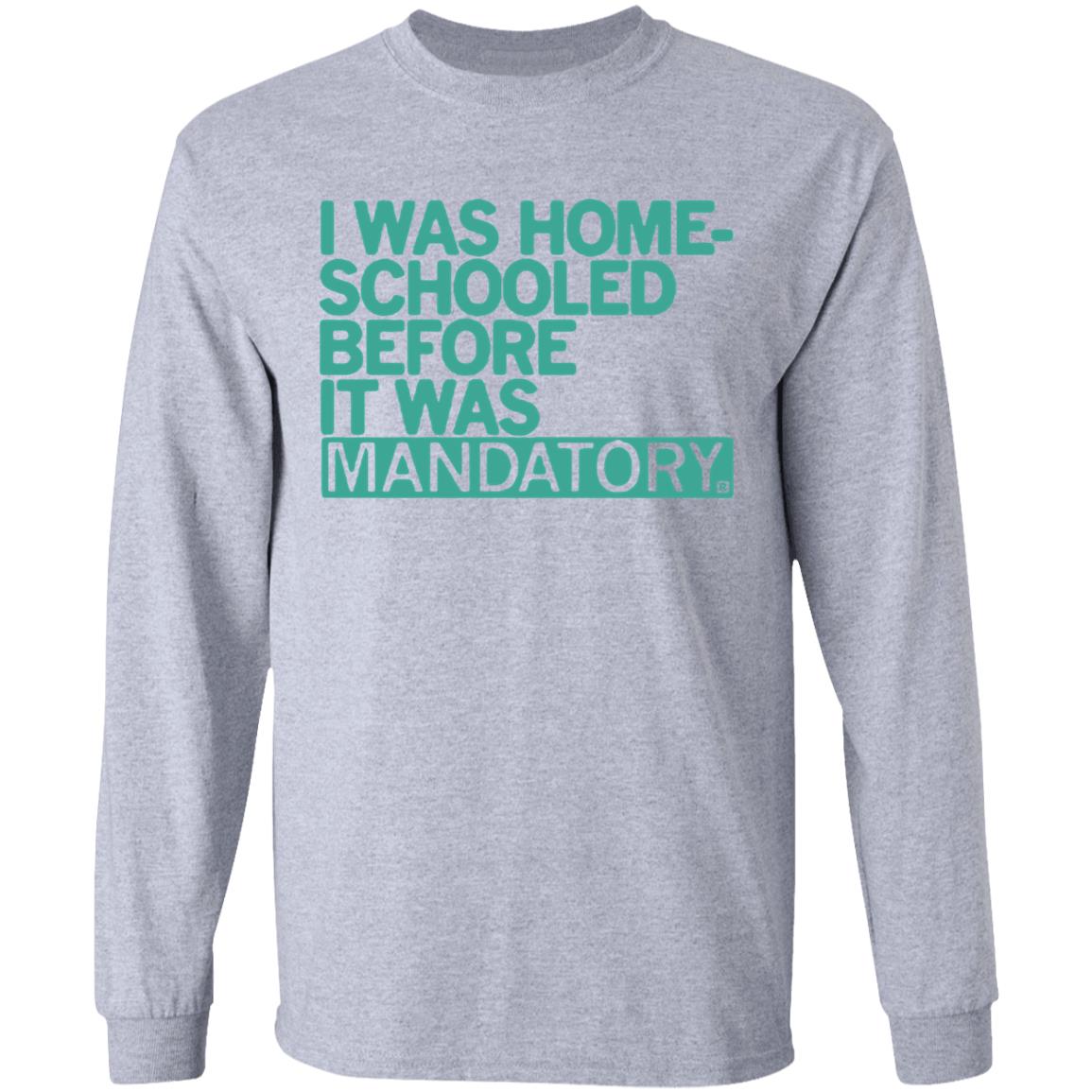 Raygun Homeschooled Before It Was Mandatory Yellow T shirt - Teechipus