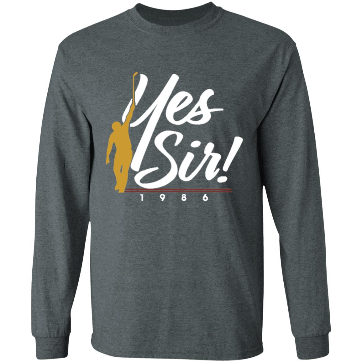 YES SIR ’86 JACK NICKLAUS T-SHIRT - Teechipus