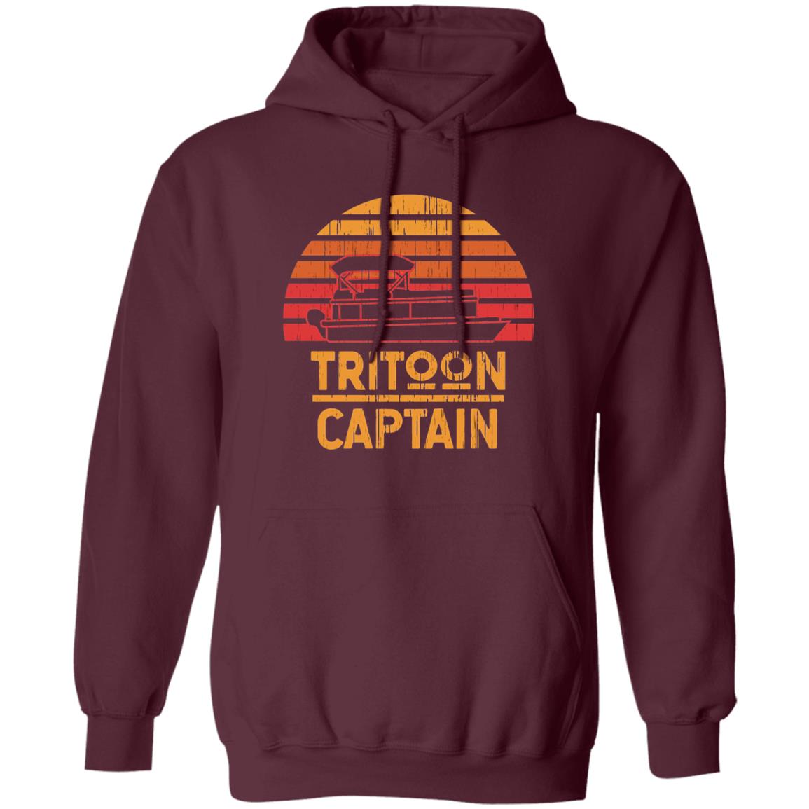 Tritoon Captain Pontoon Captain Tri-Toon Coming T Shirt - Teechipus
