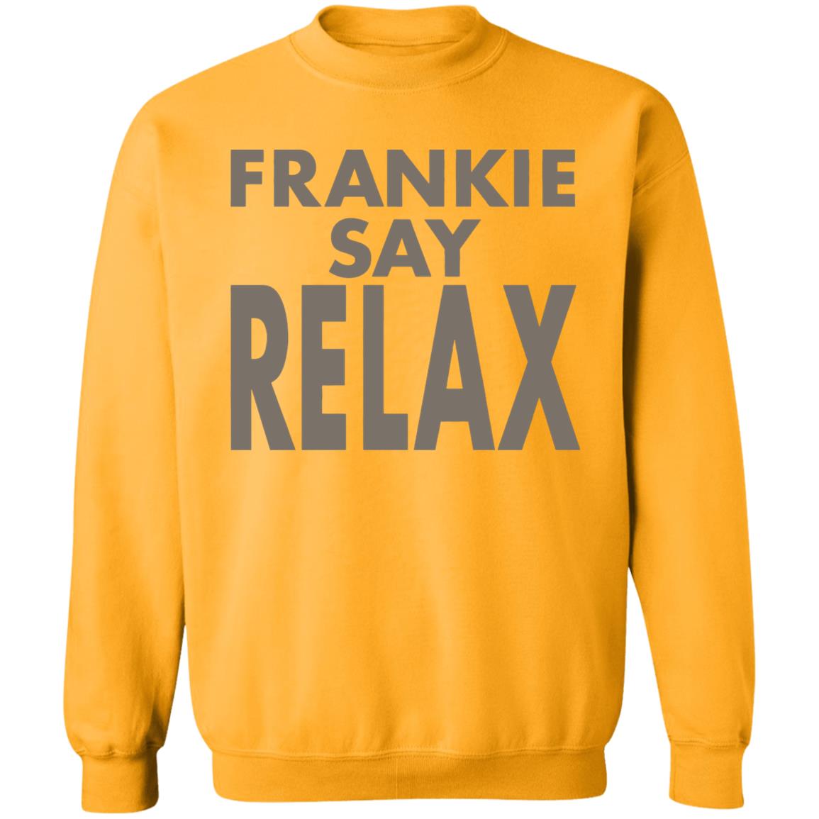 Frankie Say Relax T-Shirt on another rewatch binge and i just realized for the first time that the famous frankie shirt says frankie SAY relax  not says relax - Teechipus