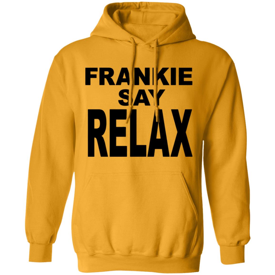 Frankie Say Relax White T Shirt Cothing plus size - Teechipus