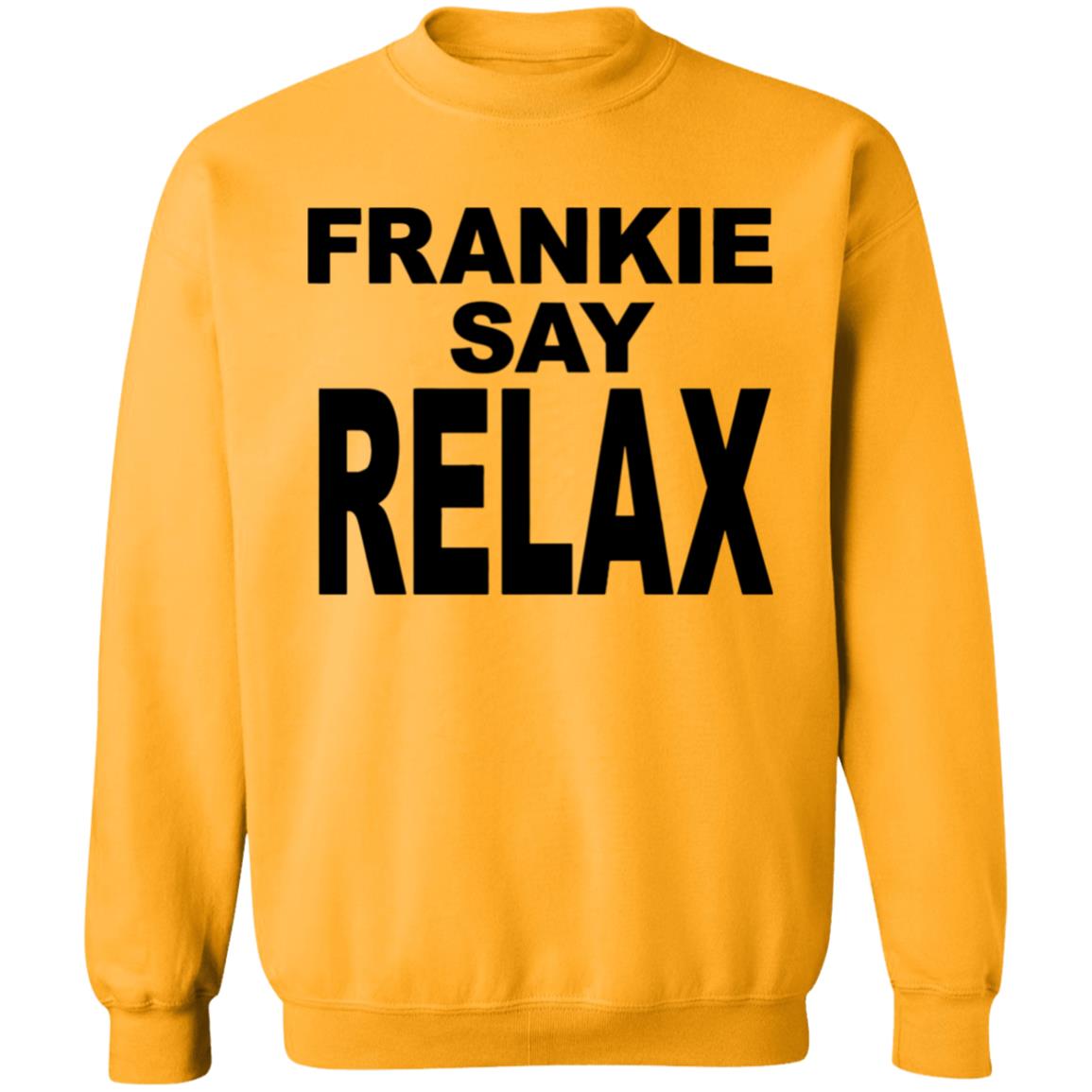 Frankie Say Relax White T Shirt Cothing plus size - Teechipus