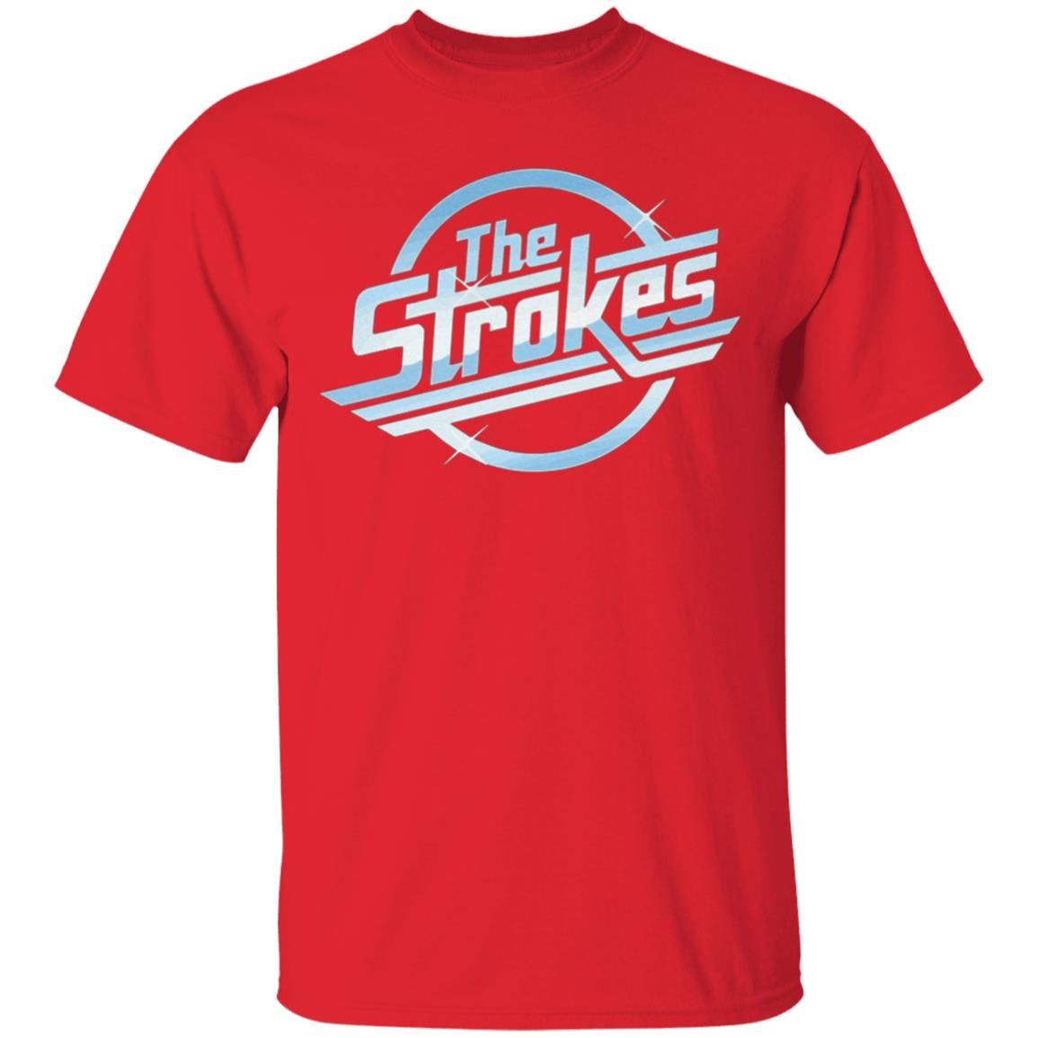 The Strokes Logo Official Band T-Shirt Mens Black Music Top T Shirt - Teechipus