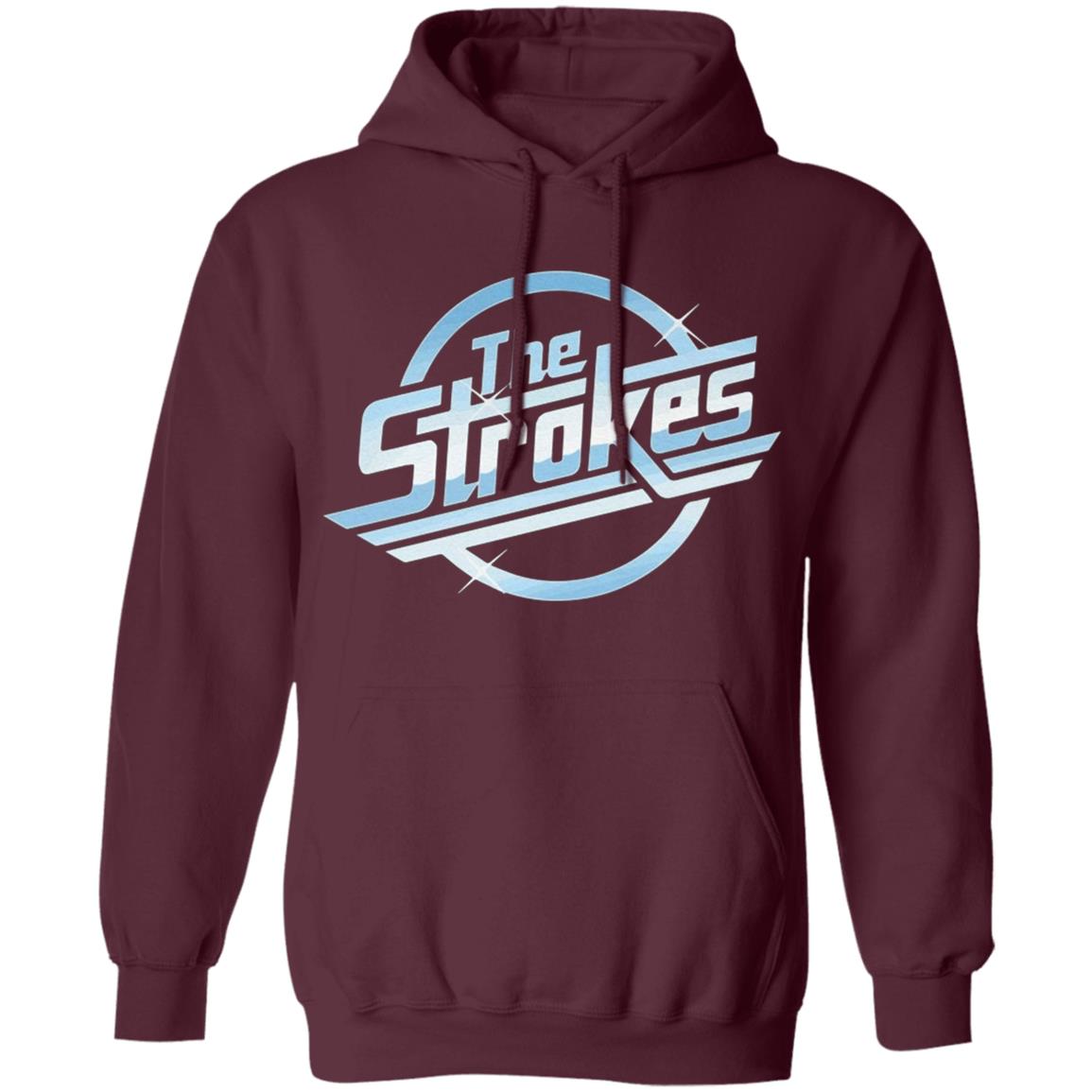 The Strokes Logo Official Band T-Shirt Mens Black Music Top T Shirt - Teechipus