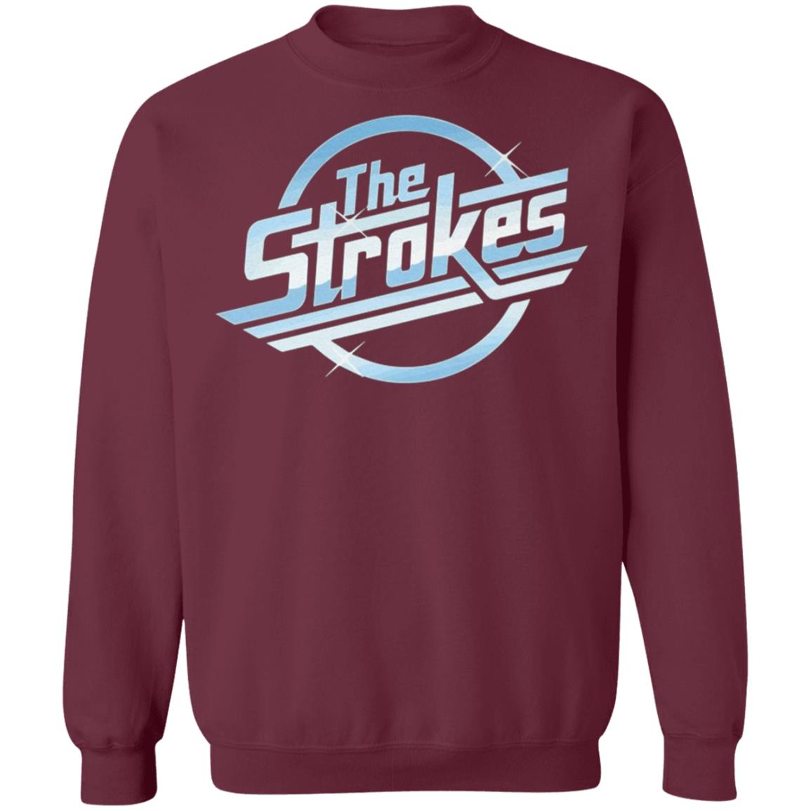 The Strokes Logo Official Band T-Shirt Mens Black Music Top T Shirt - Teechipus