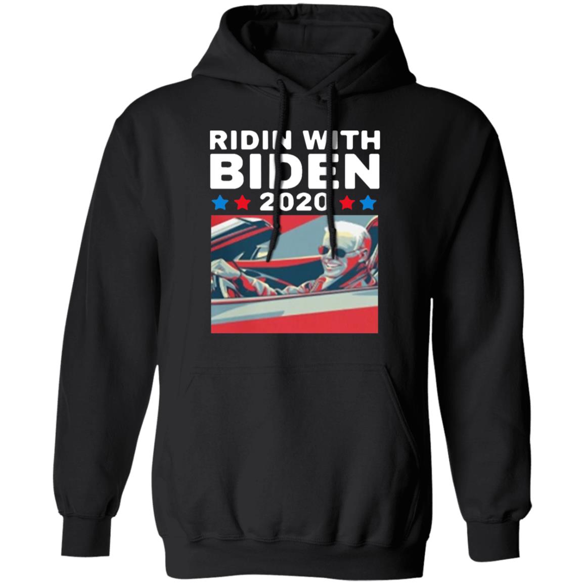 Ridin with BIDEN 2020 for President Art Vintage shirt - Teechipus