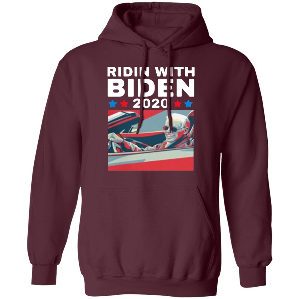 Ridin with BIDEN 2020 for President Art Vintage shirt - Teechipus