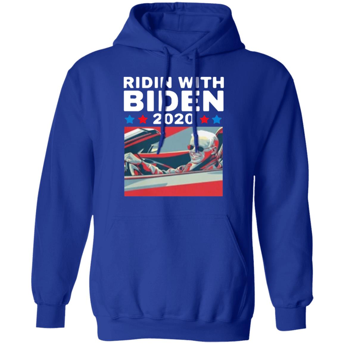Ridin with BIDEN 2020 for President Art Vintage shirt - Teechipus